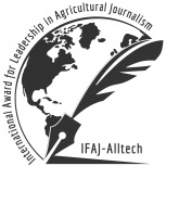 Началась регистрация кандидатов на получение международной премии IFAJ-Alltech в области сельскохозяйственной журналисти...